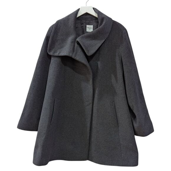 Cinzia Rocca Icons Gray Coat - Picture 1 of 8